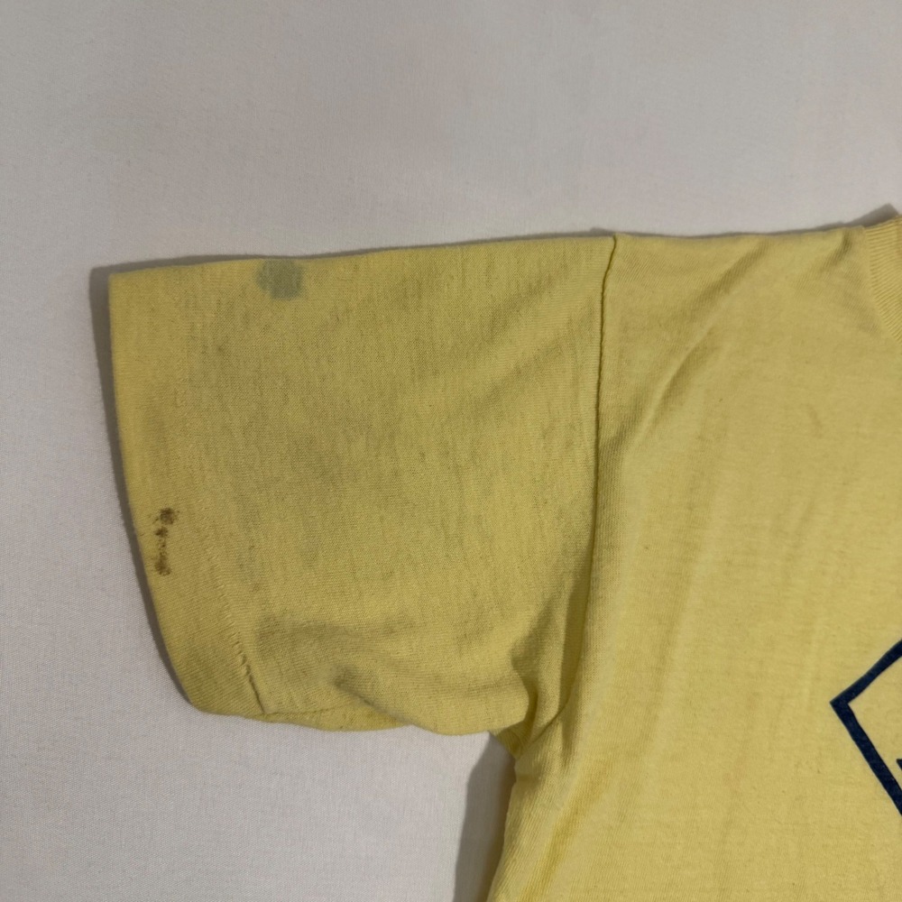 Vintage Cub Scouts Yellow Graphic T-Shirt Kids Medium 10-12 Wolf Logo 50/50 Tee - Picture 4 of 9